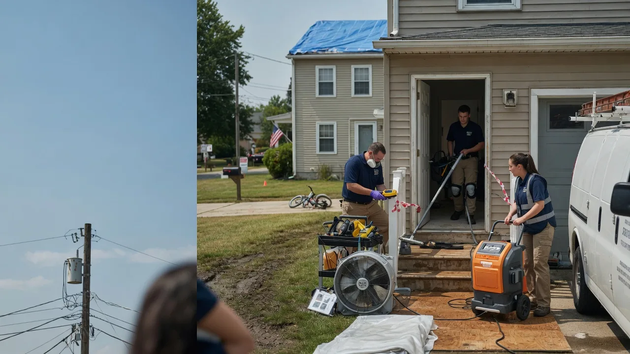Water Damage Repair in Warsaw, IN near me